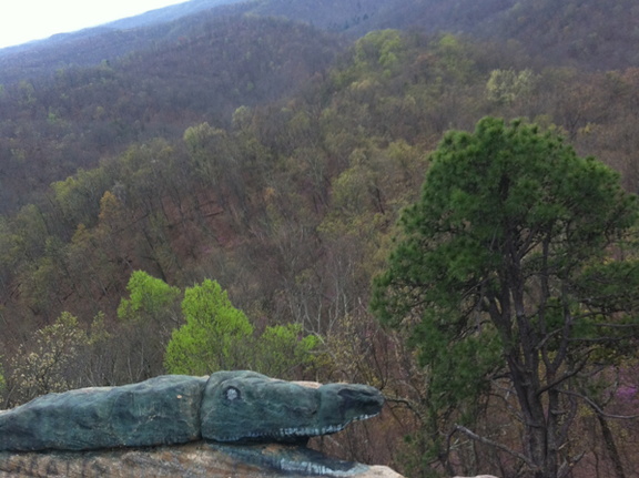 Lockegee Rock and Cave Run Lake